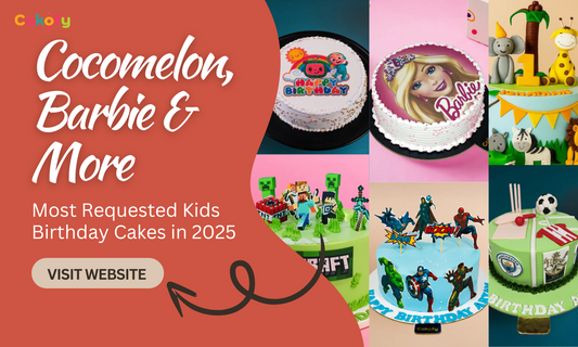 Cocomelon, Barbie & More: Most Requested Kids Birthday Cakes in 2025