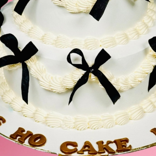 2 Tier Vintage Love Cake