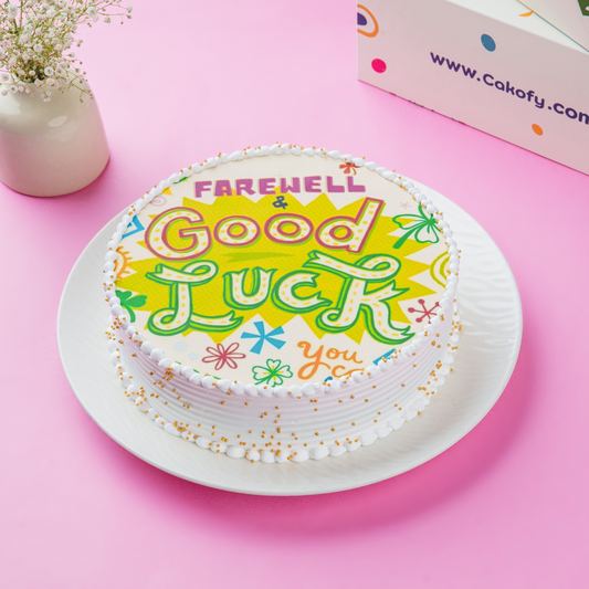 A heartfelt Farewell Good Luck Cake Gurgaon & Delhi NCR | Cakofy