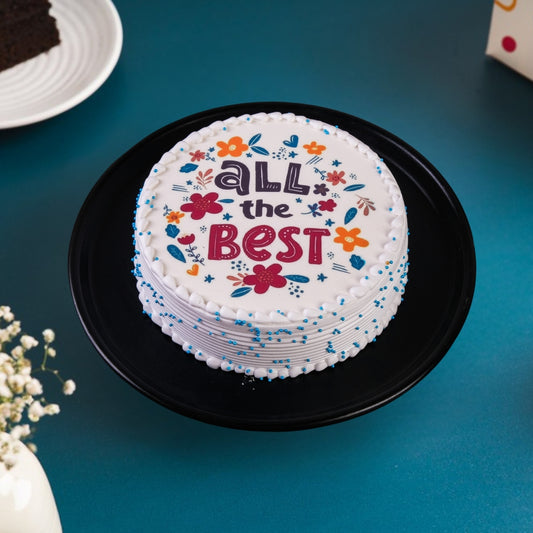 A simple All the Best Cake Gurgaon & Delhi NCR | Cakofy