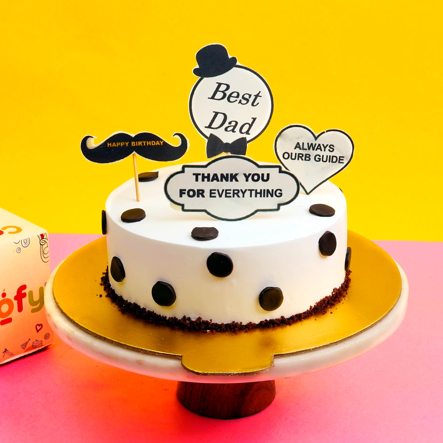Best Dad Special Birthday Theme Cake - Gurgaon & Delhi NCR | Cakofy