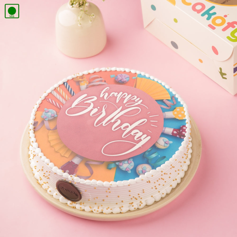 Birthday Poster Cake - Gurgaon, Delhi & Noida