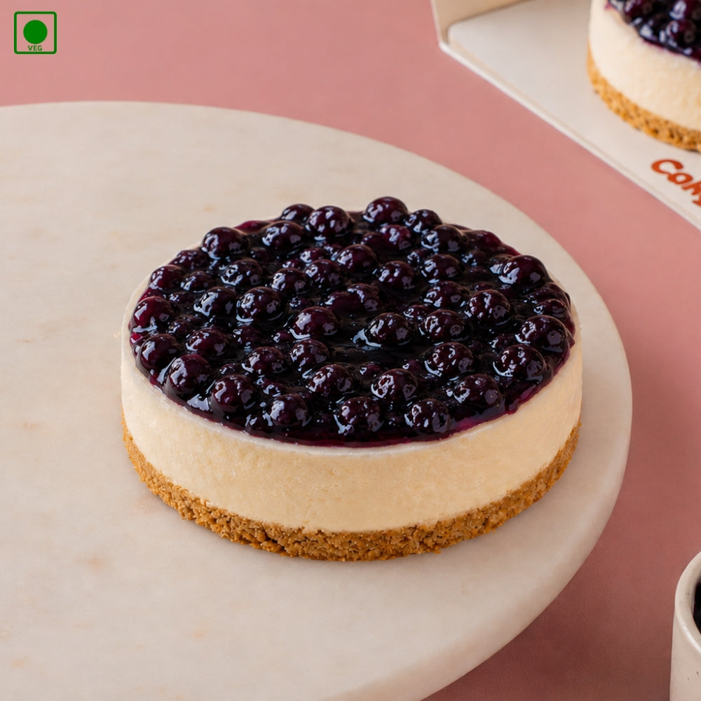 Blueberry Cheese Bento Cake – Gurgaon, Delhi & Noida