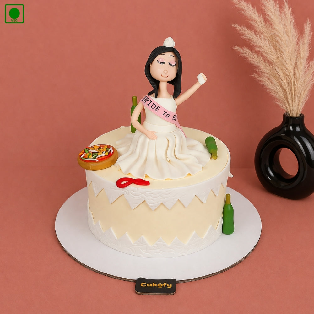 Bride to Be Party Cake - Gurgaon & Delhi NCR | Cakofy