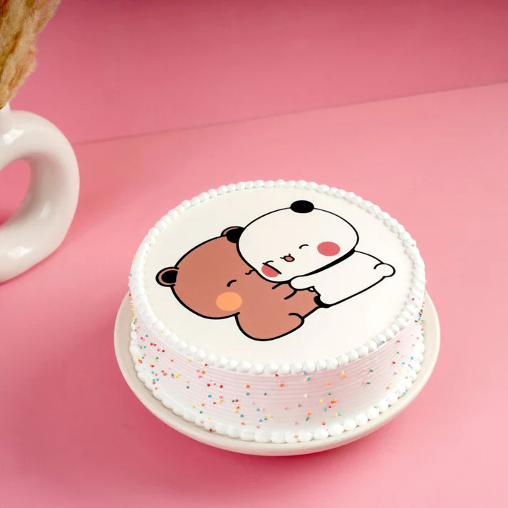 Bubu Dudu Hug Love Cake- Gurgaon, Delhi & Noida