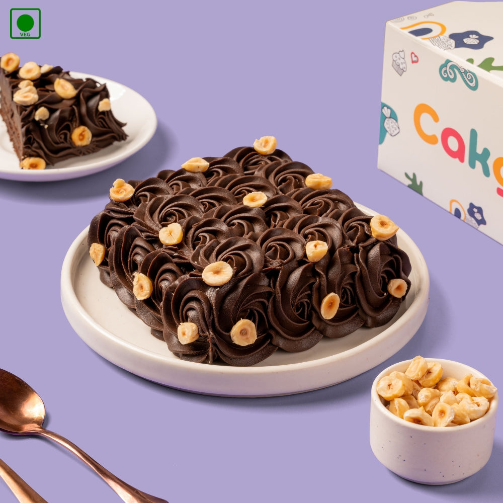 Chocolate Hazelnut Cake - Gurgaon, Delhi & Noida
