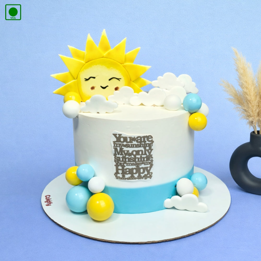 Cloud & Sunshine Kids Cake - Gurgaon & Delhi NCR | Cakofy
