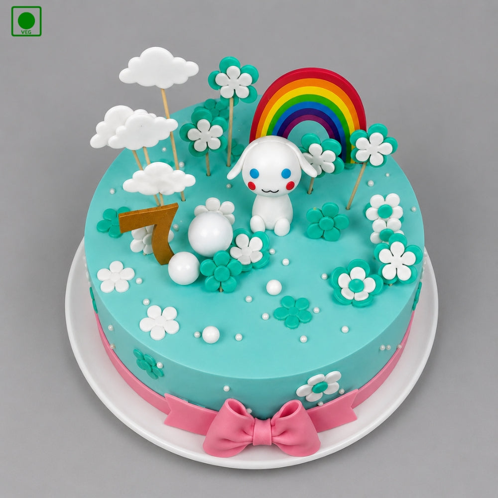 Cute Teddy Designer Cake - Gurgaon, Delhi & Noida