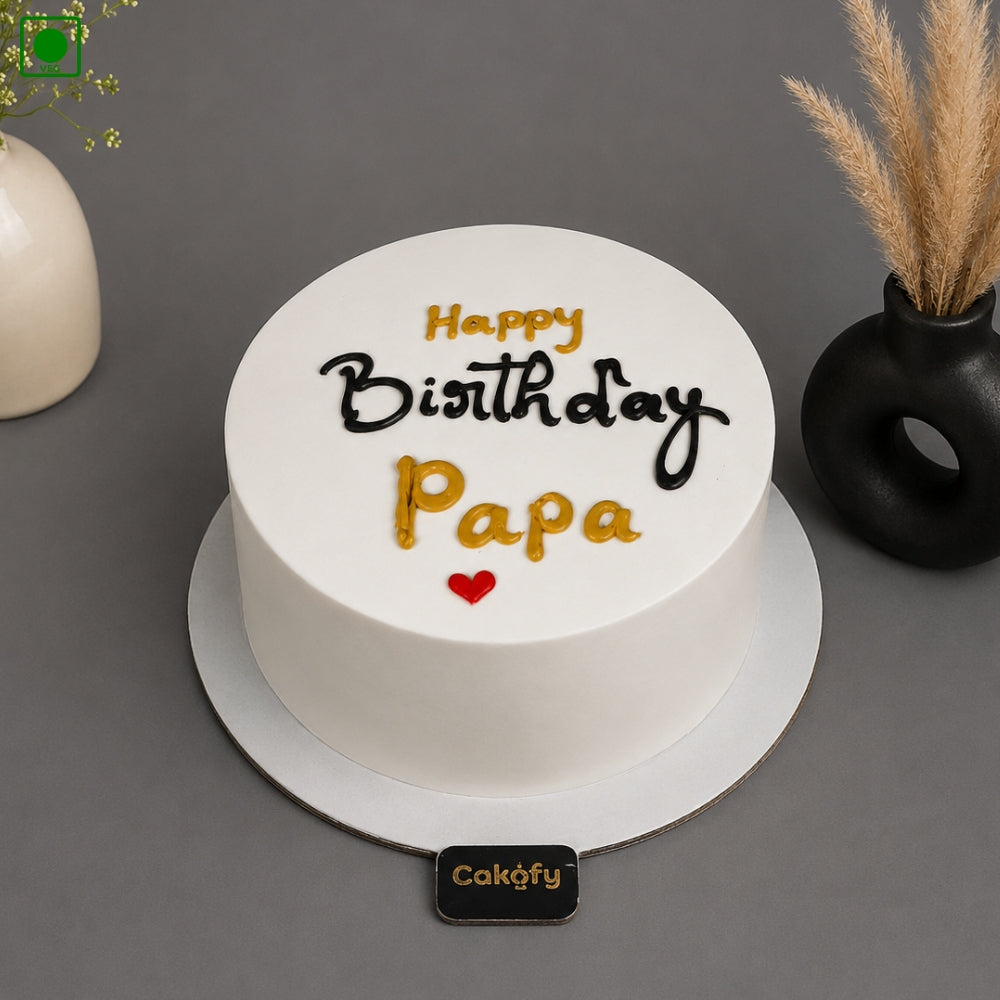 Happy Birthday Papa Cake - Gurgaon & Delhi NCR | Cakofy