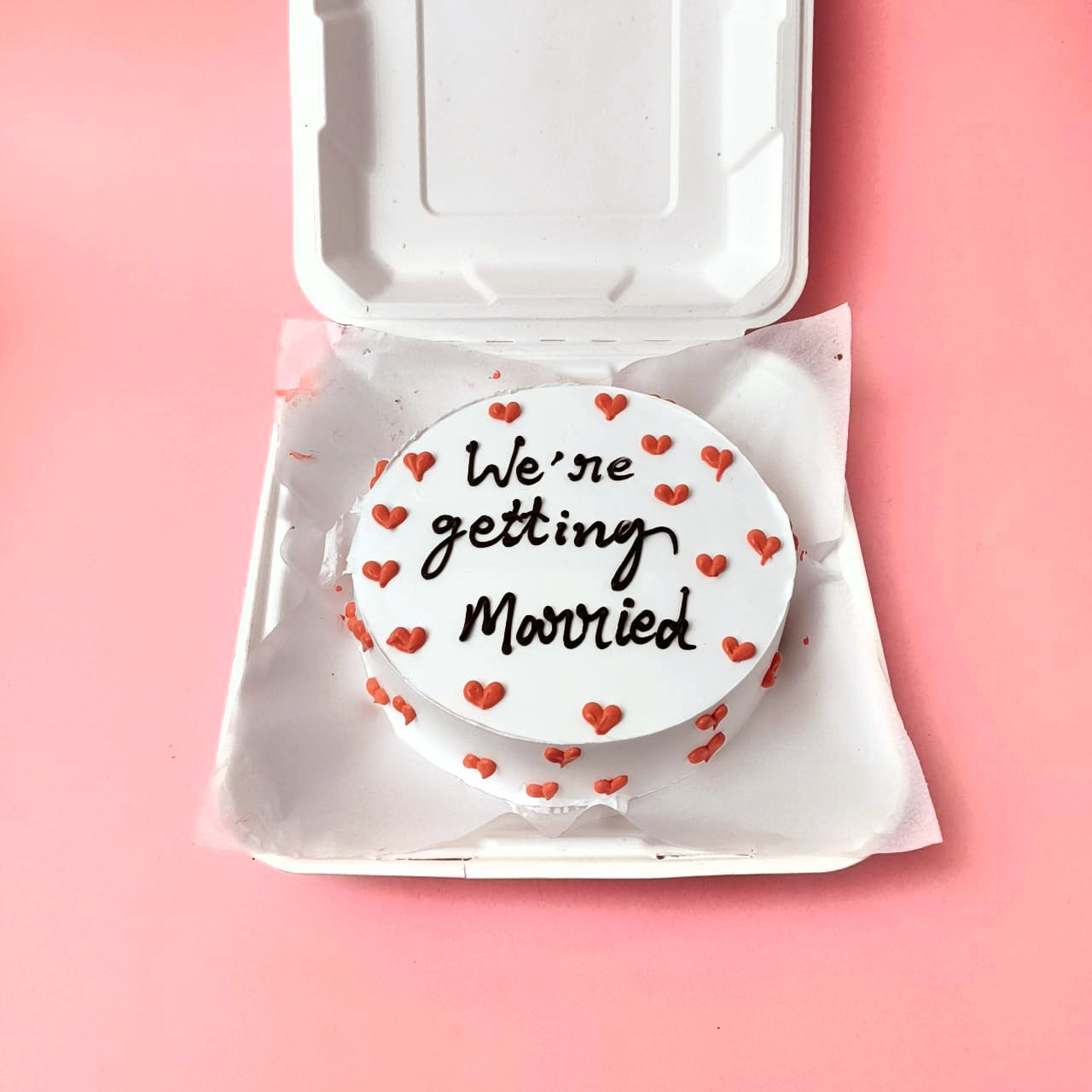 Just Married Theme Cake – Gurgaon & Delhi NCR | Cakofy