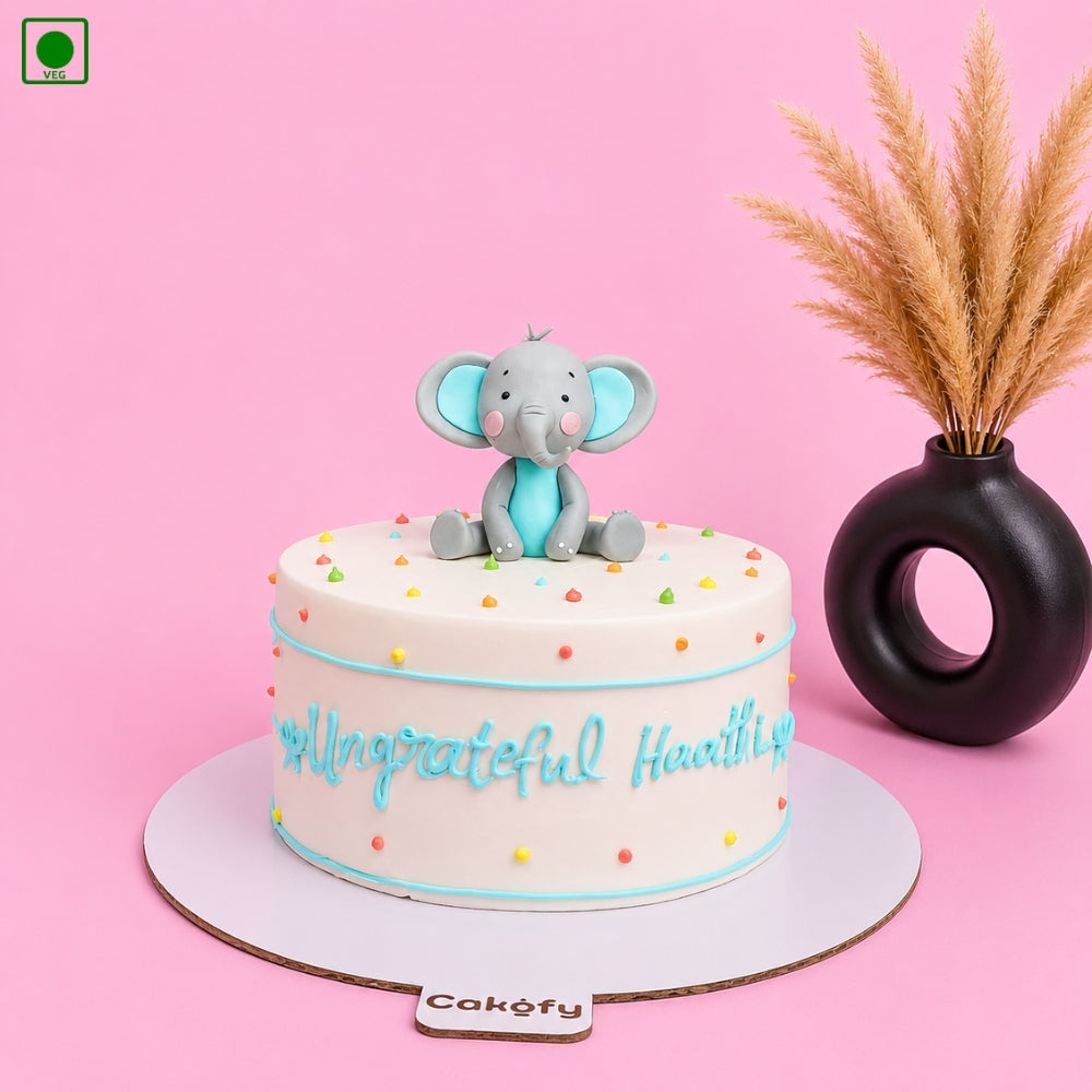 Luxury Baby Elephant Cake - Gurgaon, Delhi & Noida
