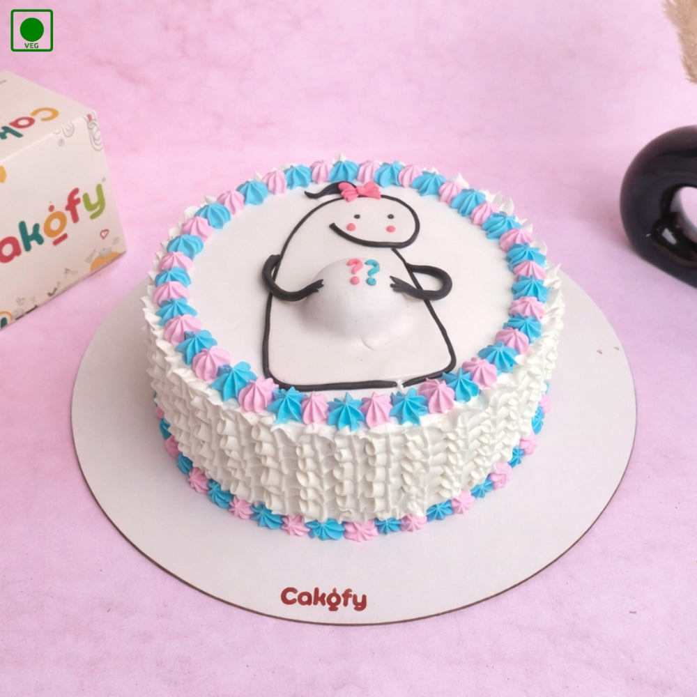 Mom-to-Be Cake - Gurgaon & Delhi NCR | Cakofy