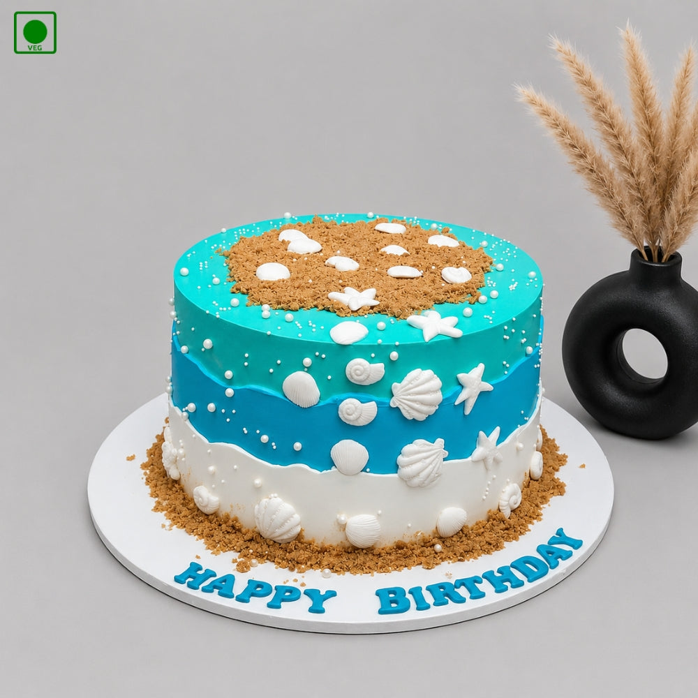 Ocean Beach Designer Cake - Gurgaon, Delhi & Noida