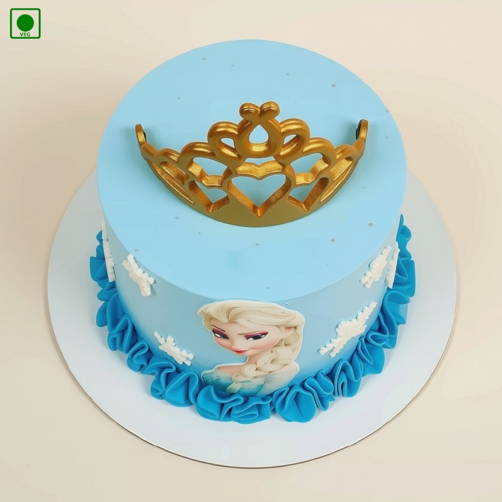 Princess Crown Cake - Gurgaon, Delhi & Noida