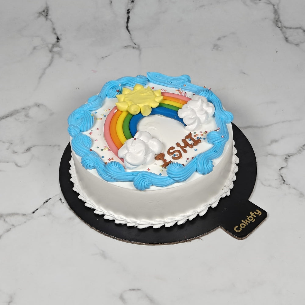 Rainbow Sunshine Cake - Gurgaon, Delhi & Noida