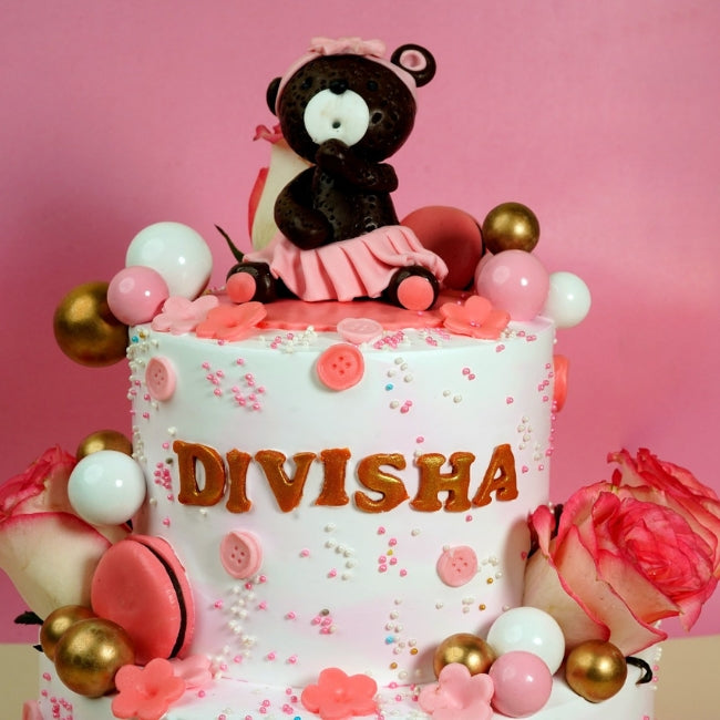 Teddy Bear Princess Cake