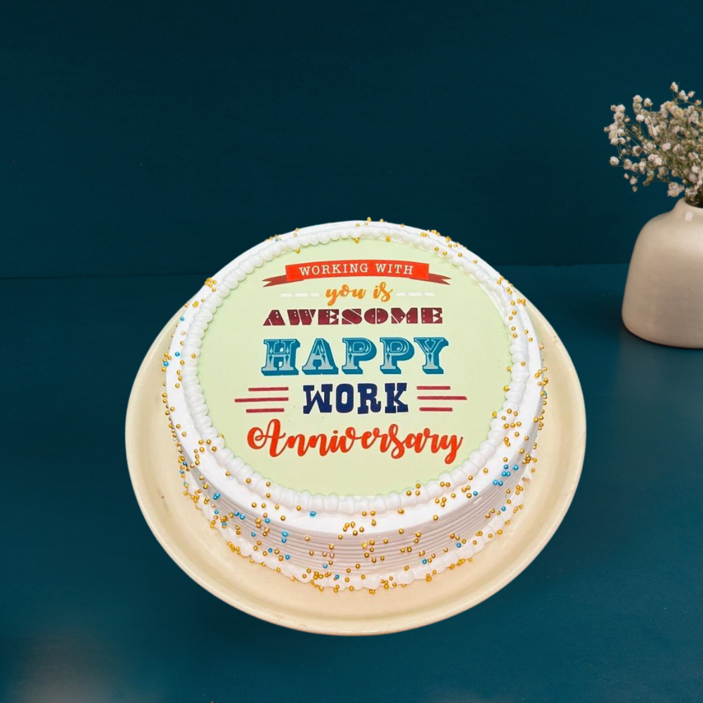 Work Anniversary Cake Gurgaon & Delhi NCR | Cakofy