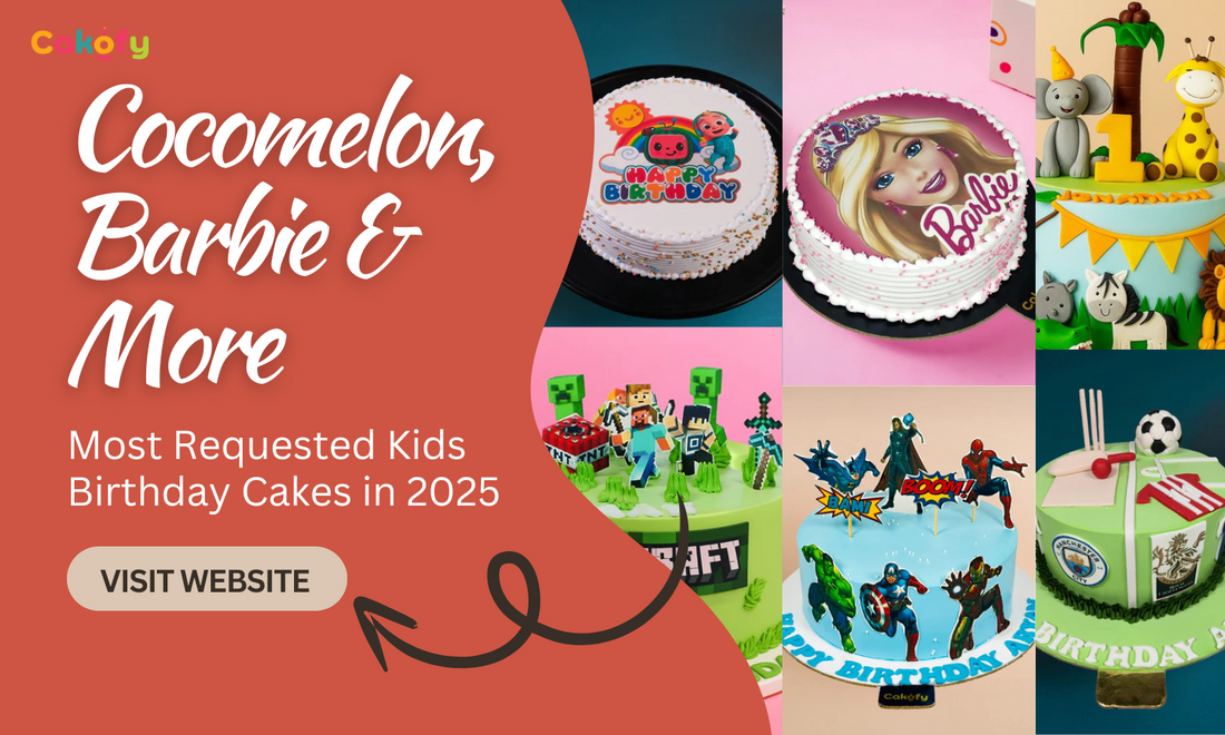 Cocomelon, Barbie &amp; More: Most Requested Kids Birthday Cakes in 2025