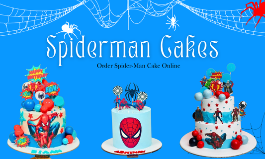 Order Spider-Man Cake Online | Affordable Spider-Man Cakes Under ₹1500 | Cakofy