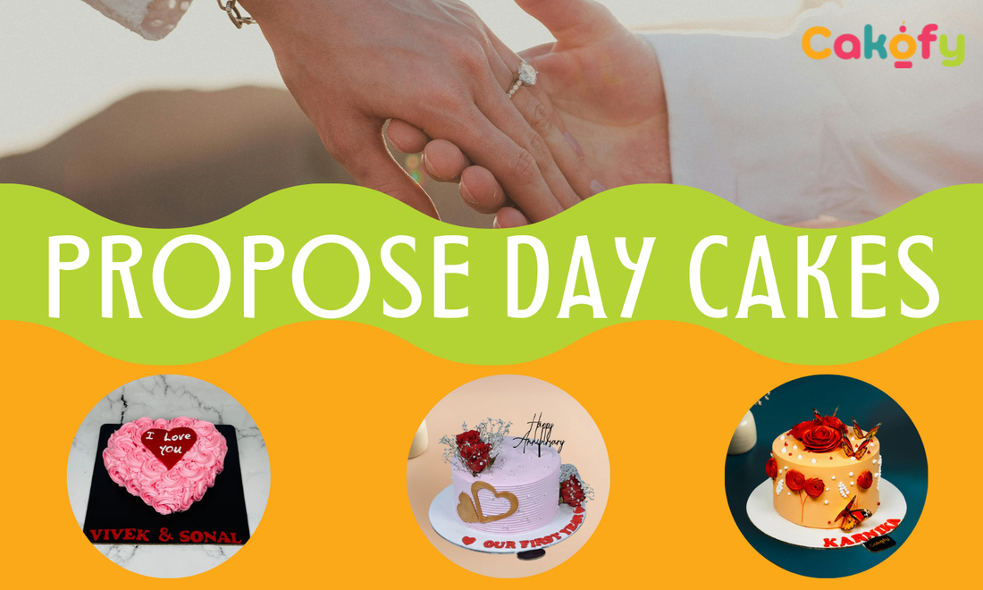 Buy Propose Day Cake Online | Propose Day Cake Under 500 to 1000 | Cakofy