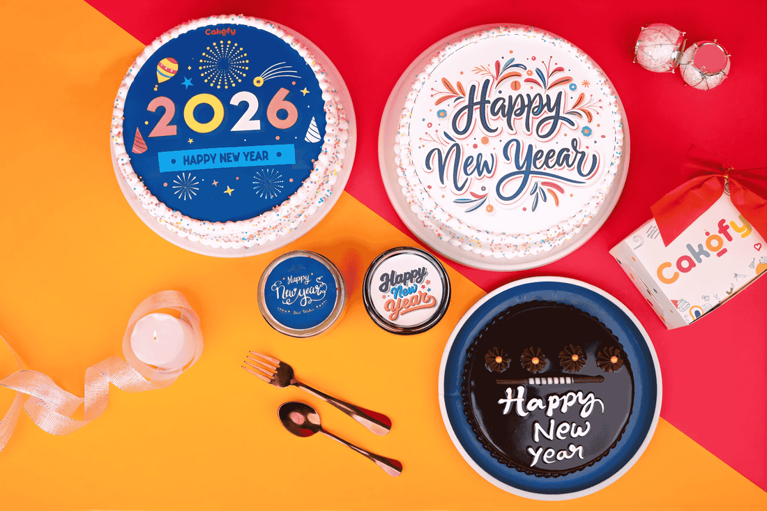 Happy New Year Cakes Under ₹500 and ₹1000 to Celebrate on a Budget