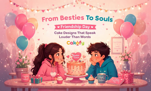 From Besties To Souls - Friendship Day Cake Designs That Speak Louder Than Words