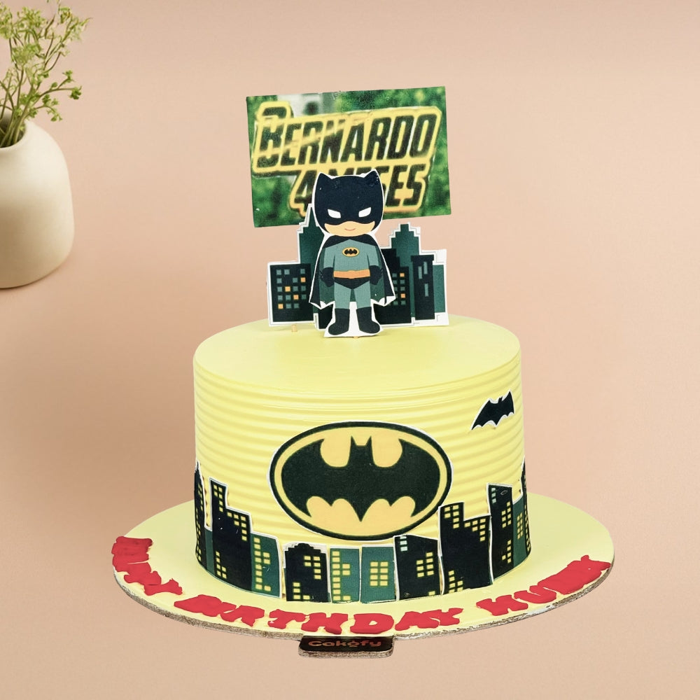 Batman Theme Cake