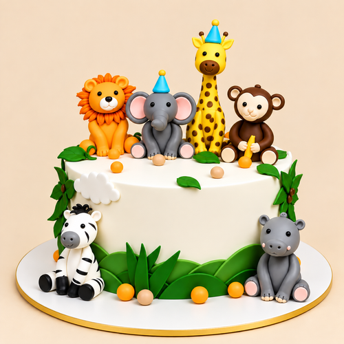 Jungle Theme Cakes
