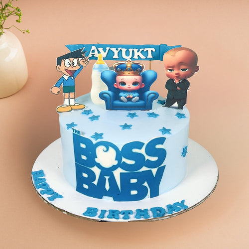 Baby Boss Theme Cake