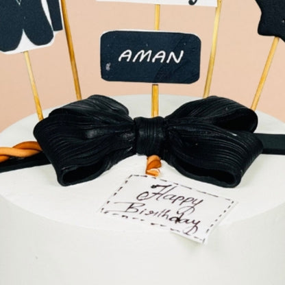 Gentleman Theme Cake