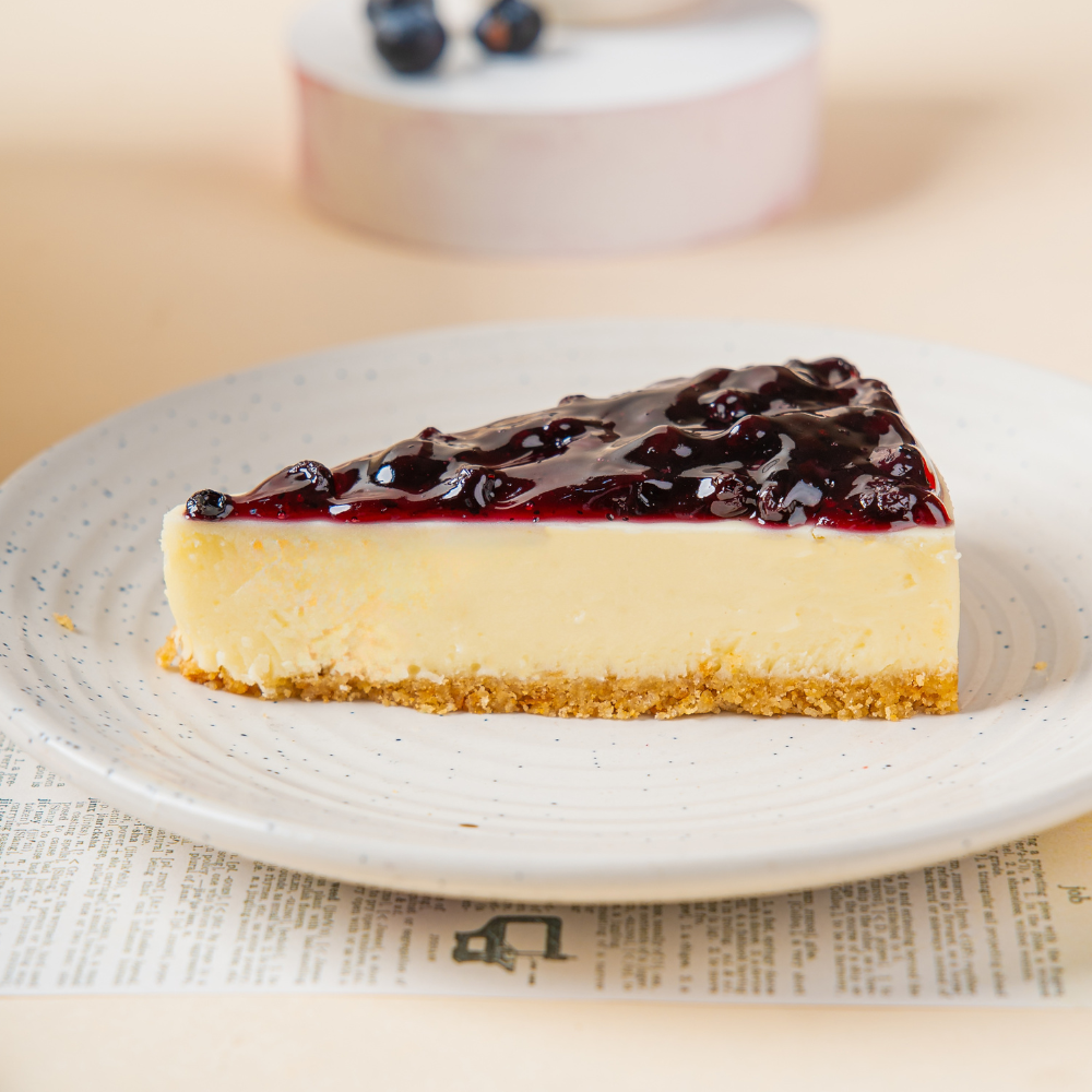 Blueberry Cheese Slice