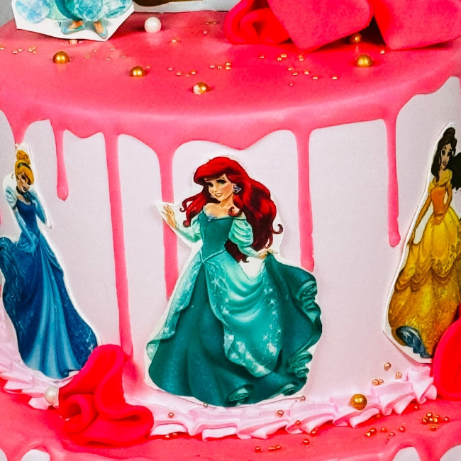 Disney Princess Theme Cake
