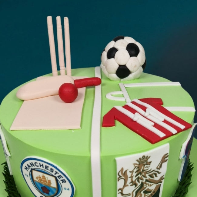 Sports Theme Cake