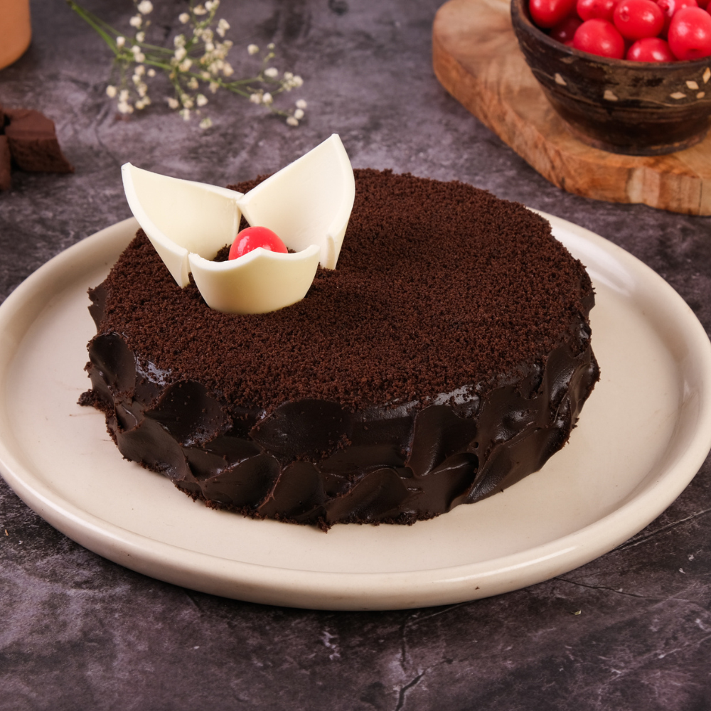 Round Choco Mud Cake