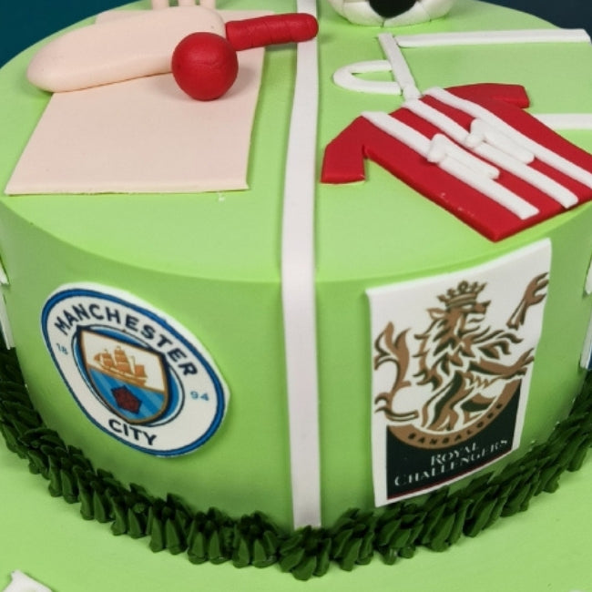Sports Theme Cake