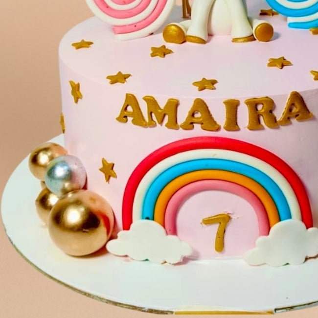 Unicorn Teddy Cake