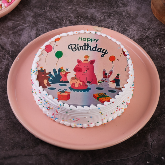 Peppa Birthday Cake