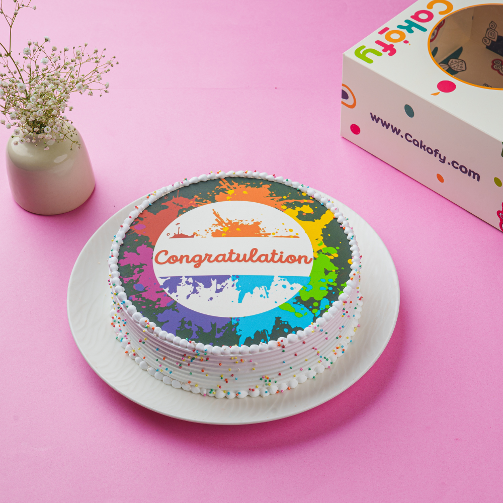 Congratulations Cake