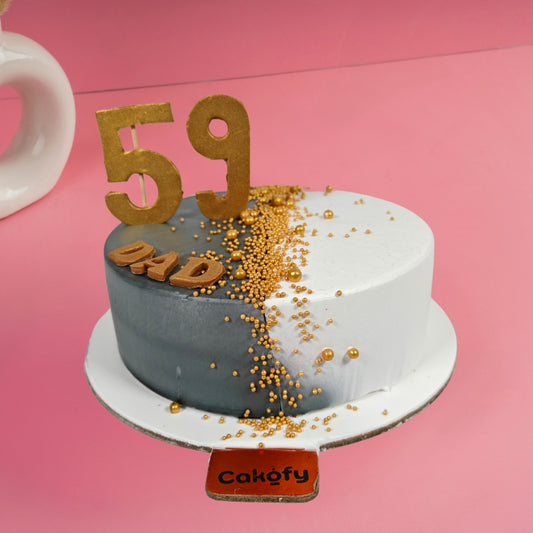Designer Birthday Cake for Dad