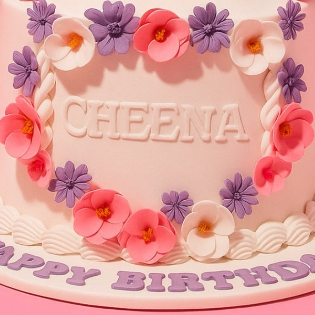 Unicorn Flower Cake