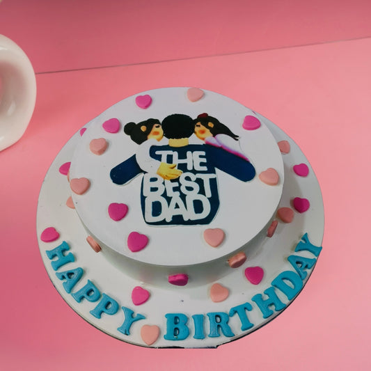 Best Dad Ever Designer Cake