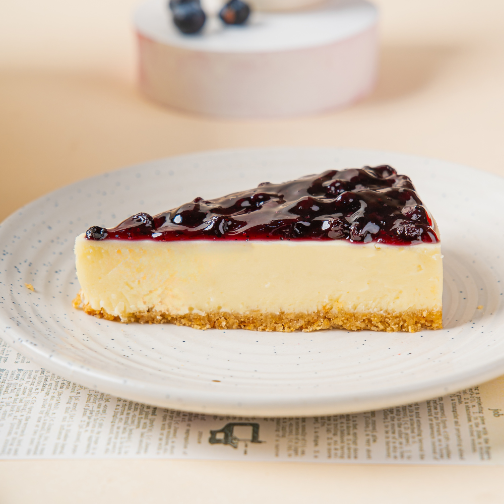 A Fruity Blueberry Cheese Slice Gurgaon & Delhi NCR | Cakofy