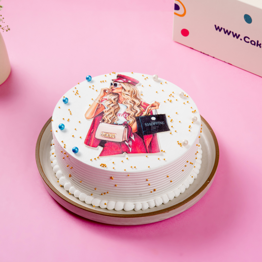 A Stylish Shopping Queen Cake Gurgaon & Delhi NCR | Cakofy