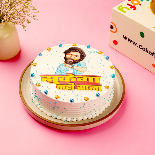 A bold Pushpa Theme Cake Gurgaon & Delhi NCR | Cakofy