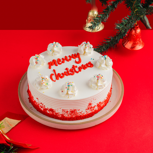 A festive Christmas Red Velvet Cake Gurgaon & Delhi NCR | Cakofy