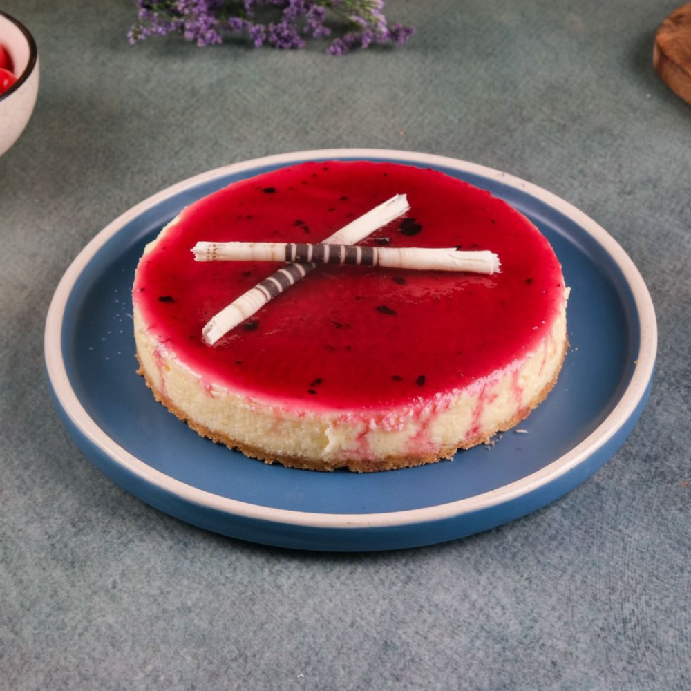 A fruity Strawberry Cheesecake Gurgaon & Delhi NCR | Cakofy