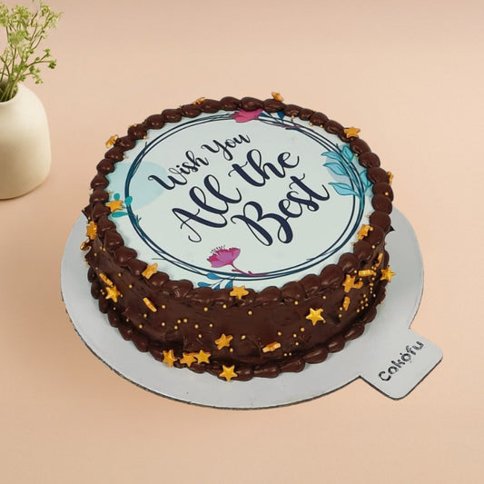 All The Best Belgium Poster Cake - Gurgaon & Delhi NCR | Cakofy
