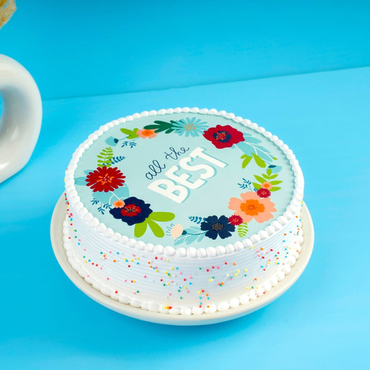 All The Best Poster Cake Gurgaon & Delhi NCR | Cakofy
