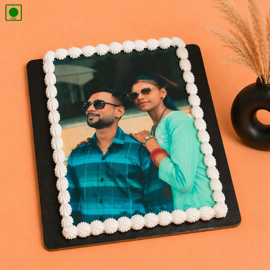 Anniversary Photo Frame Cake - Gurgaon & Delhi NCR | Cakofy