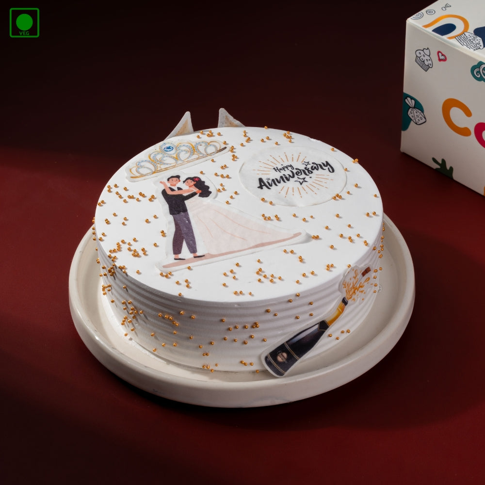 Anniversary Special Cake - Gurgaon & Delhi NCR | Cakofy